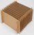 Croisillon 9 assiettes : compatible carton livre